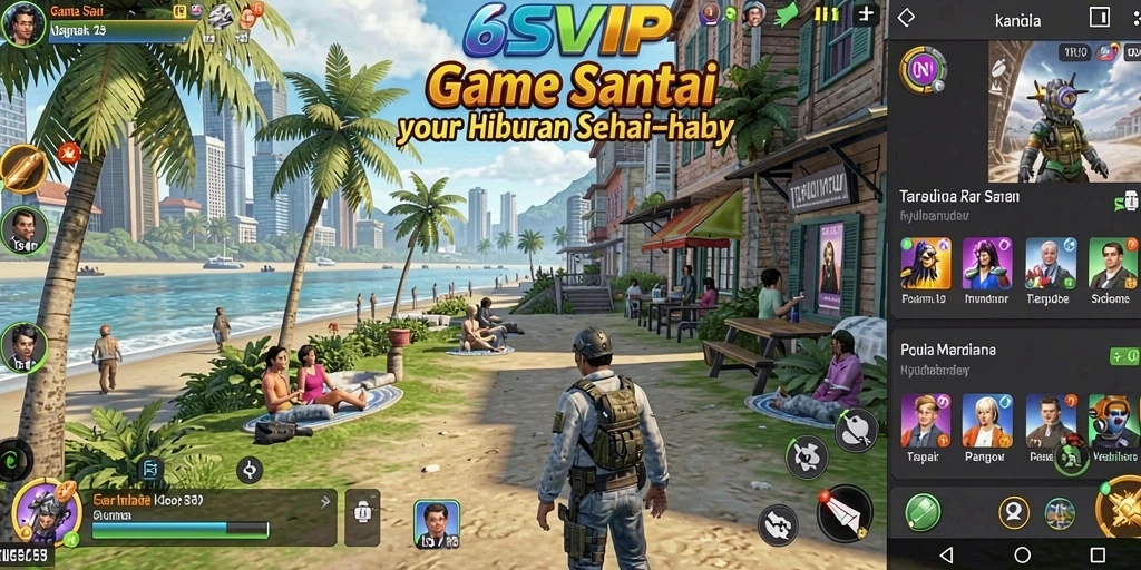 Tampilan gameplay 6SVIP yang menarik dan penuh warna.
