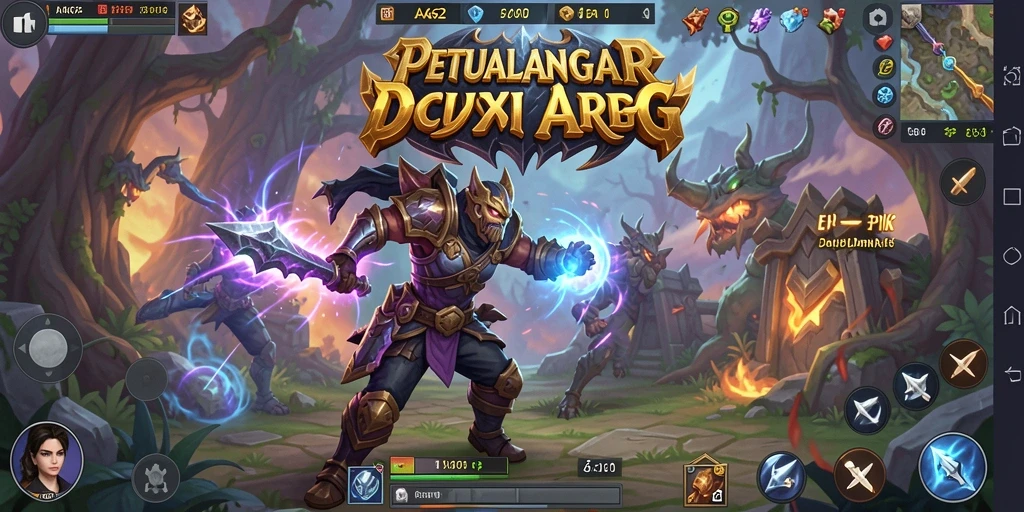 Gameplay ARPG yang mendebarkan dan penuh aksi.