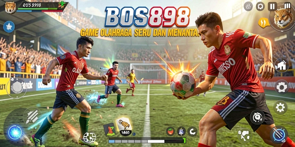 Gambaran gameplay seru dalam BOS898 dengan berbagai pilihan olahraga.