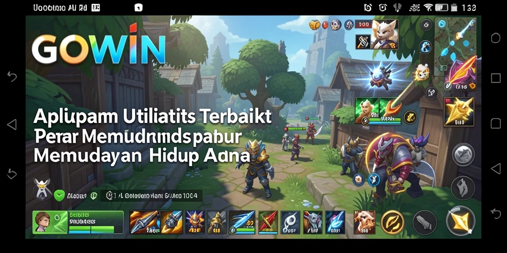 Tampilan antarmuka GOWIN yang intuitif dan efisien.