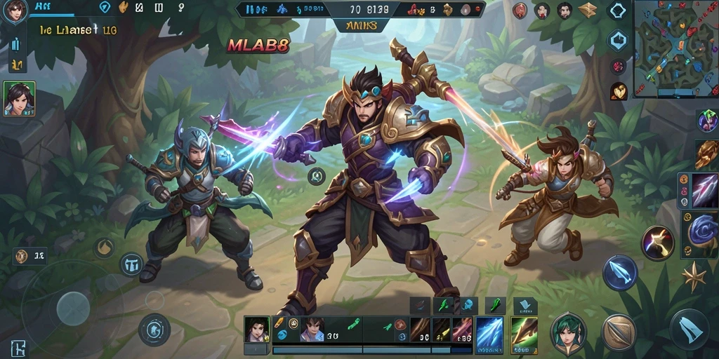 Screenshot gameplay <strong>MLBB8</strong> menampilkan aksi olahraga yang mendebarkan.