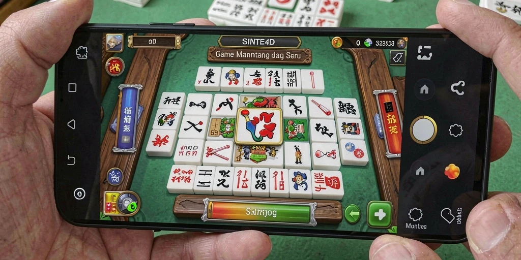 Tampilan gameplay menarik dari SINTE4D yang penuh warna.